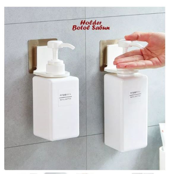 Tokomuda Holder Botol Shampoo Holder Sabun Bathroom Soap Holder Kuat