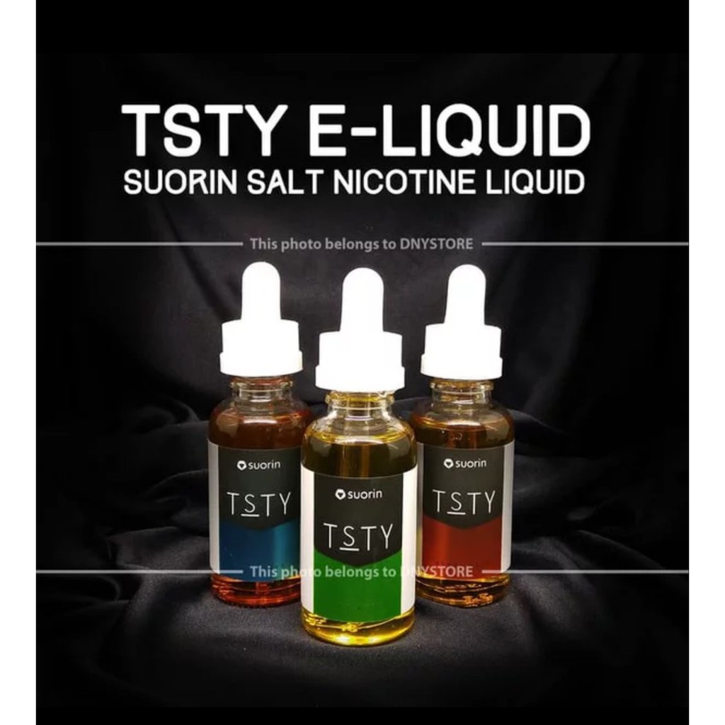 Ready Liquid Vape Saltnic 25mg Tsty Saorin Premium 60ml Liquid