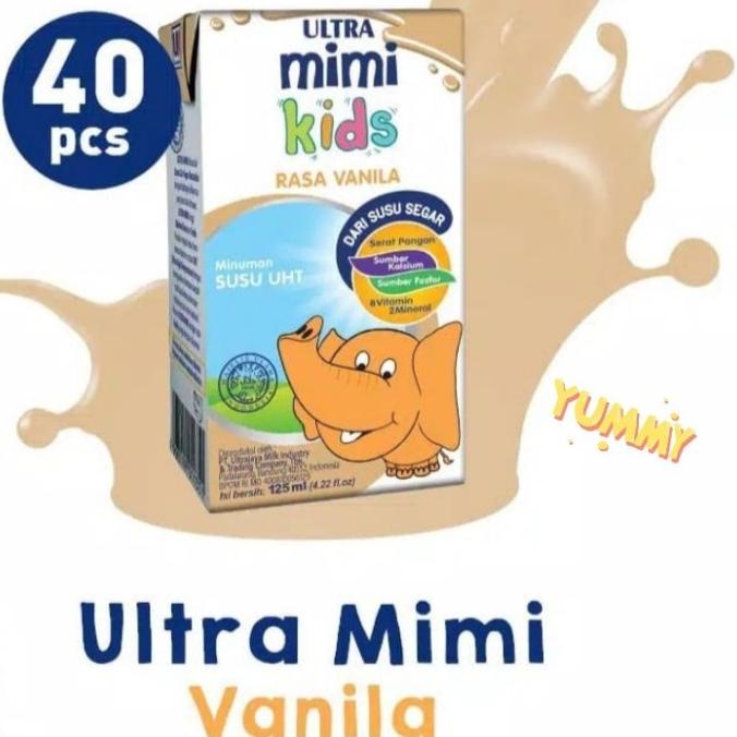 

BISA BAYAR DITEMPAT ultra mimi vanilla 125 ml (karton) - Vanila