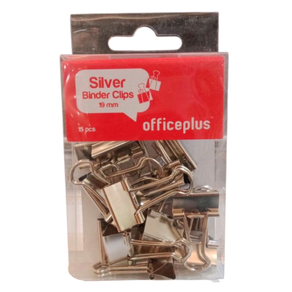 

Gramedia Banjarmasin - Officeplus Silver Binder Clip 19mm