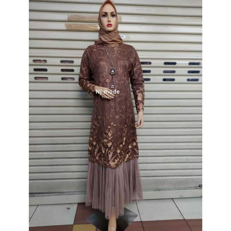 Gaun Pesta Mewah Tutu Silfania Series Original Brand by NJ Mode Collection