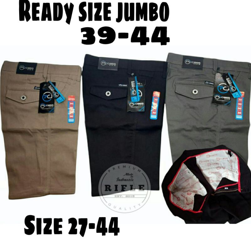 Celana Pendek Chino Pria Distro original 27-44