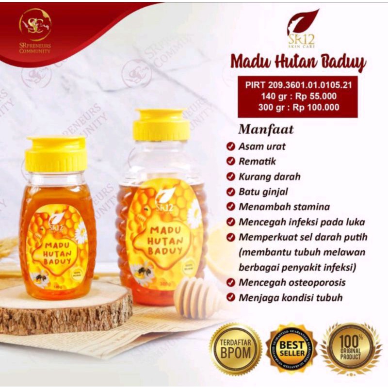 

Madu Murni Baduy SR12 madu hutan Baduy sr 12