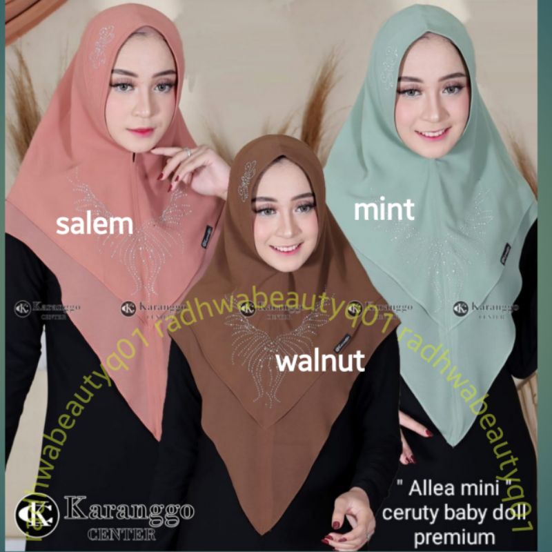 KHIMAR ALLEA ORI KARANGGO CERUTY BABYDOLL