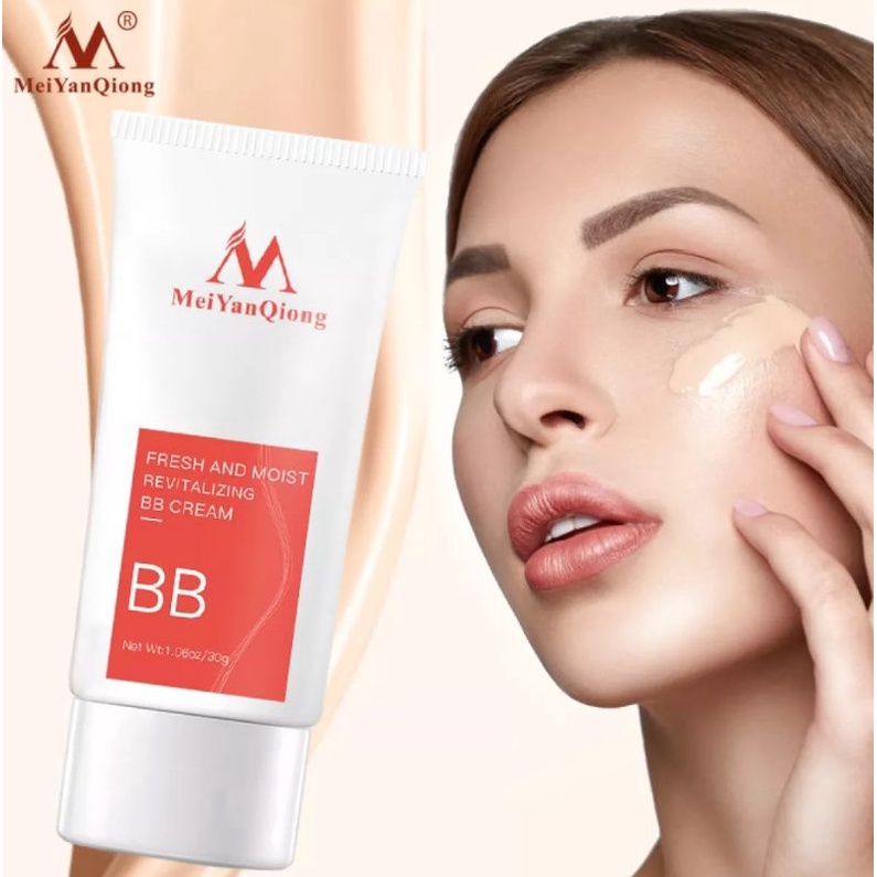 MEIYANQIONG FRESH AND MOIST REVITALIZING BB CREAM WHITENING COMPACT FOUNDATION