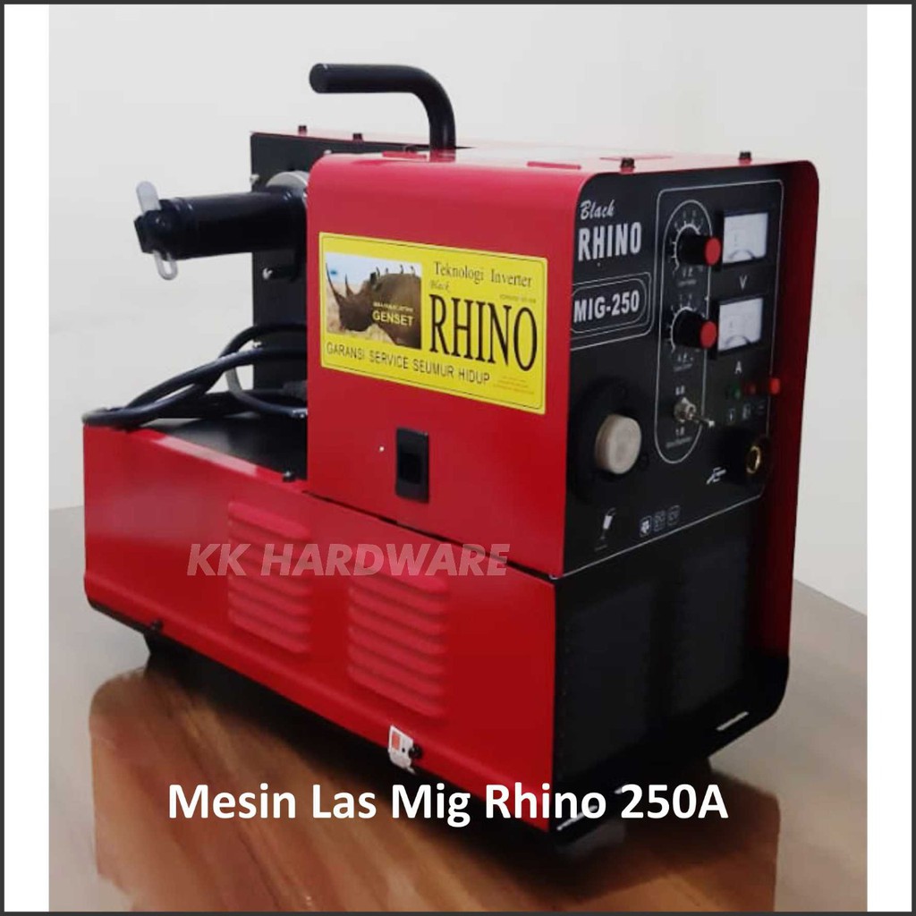 Mesin Las Mig Co Rhino MIG 250A 900 Travo Las Inverter Untuk Kawat Las Mig Co