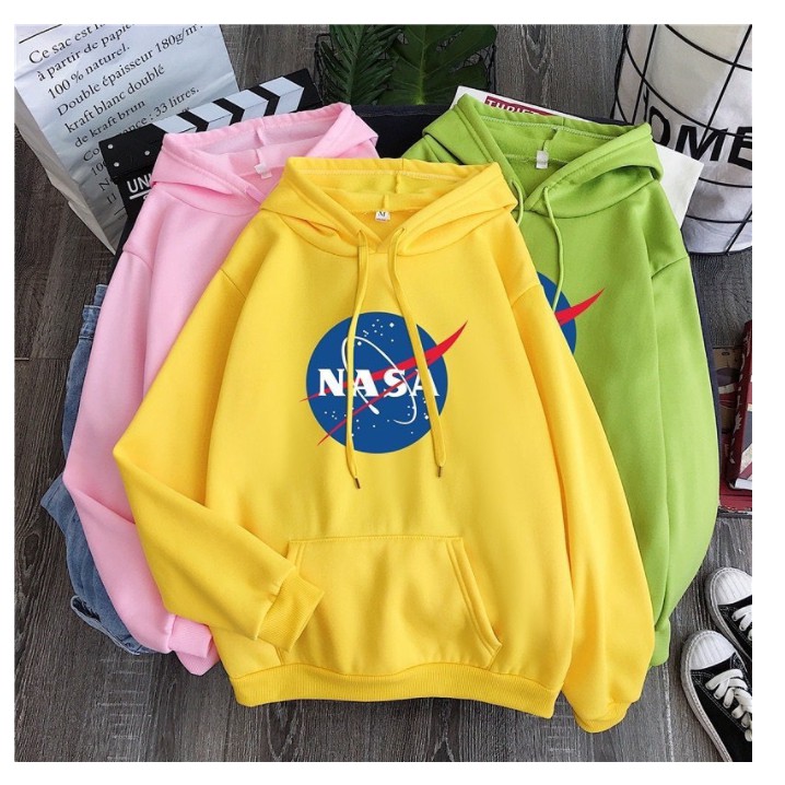 HOODIE UNISEX NASA TEBAL PREMIUM TERBARU,