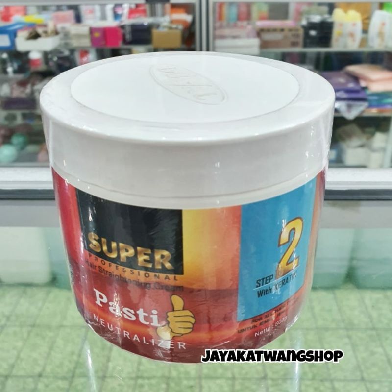 JEMPOL DUVAL SUPER KERATIN Step 2 (500GR) / Cream Pelurus Rambut PASTI / Rebonding Smoothing