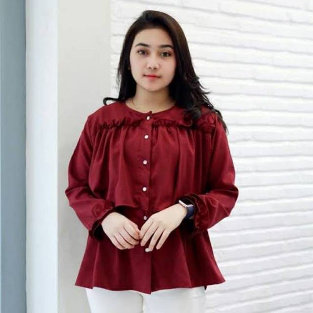 Baju murah elisa blause