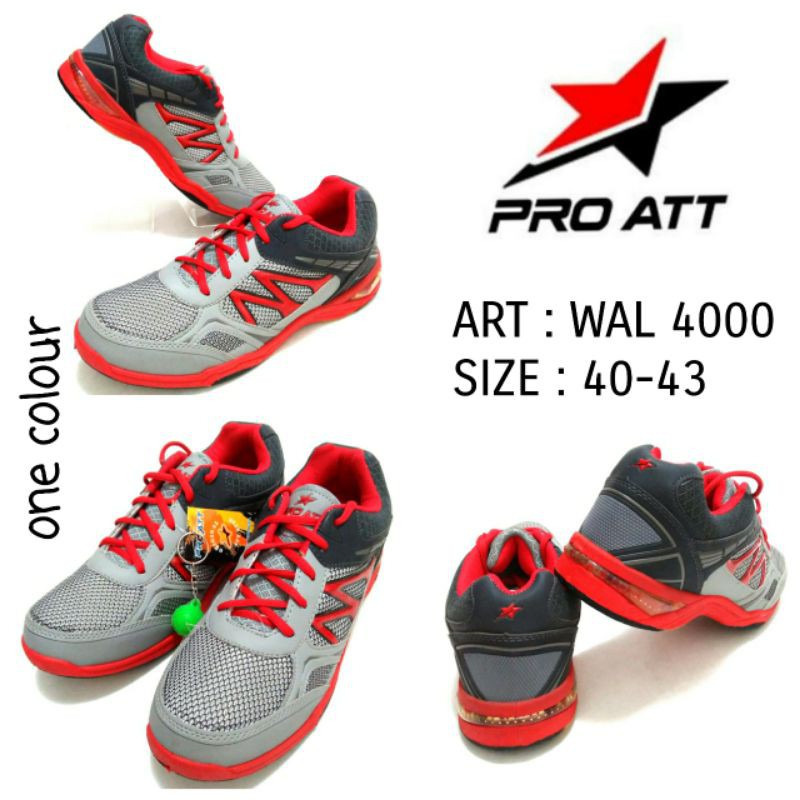 SEPATU FASHION COWOK PRO ATT WAL 4000 SIZE 40-43