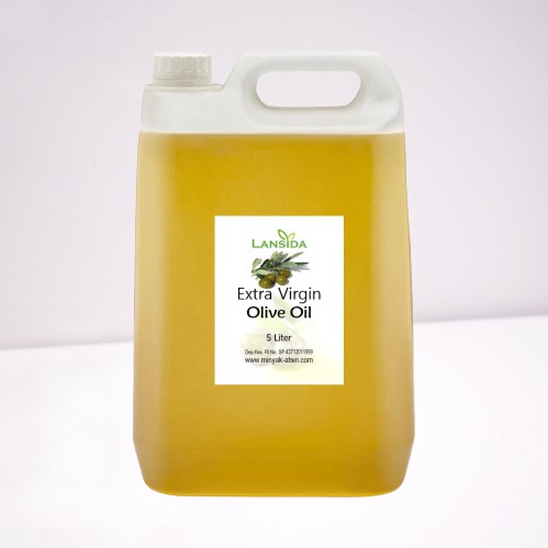 Virgin Olive Oil 5 L Cold Pressed Minyak Zaitun Murni Carrier Oil