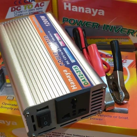 Power Inverter 1200w Hanaya 1200 Watt 1200 wat Power Inverter 1200wat
