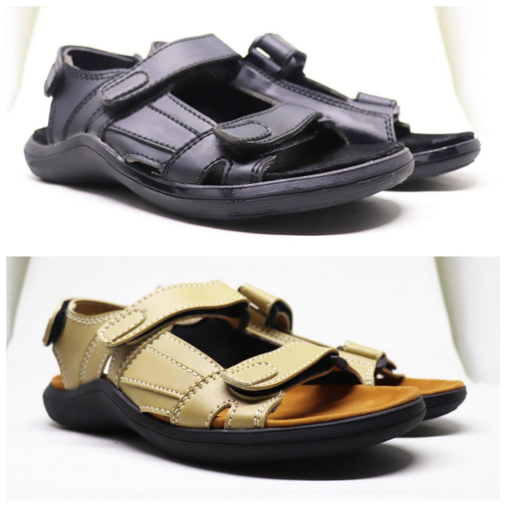 SANDAL KULIT PRIA KICKERS SANDAL JEPIT TERBARU Vintage Men Sandal