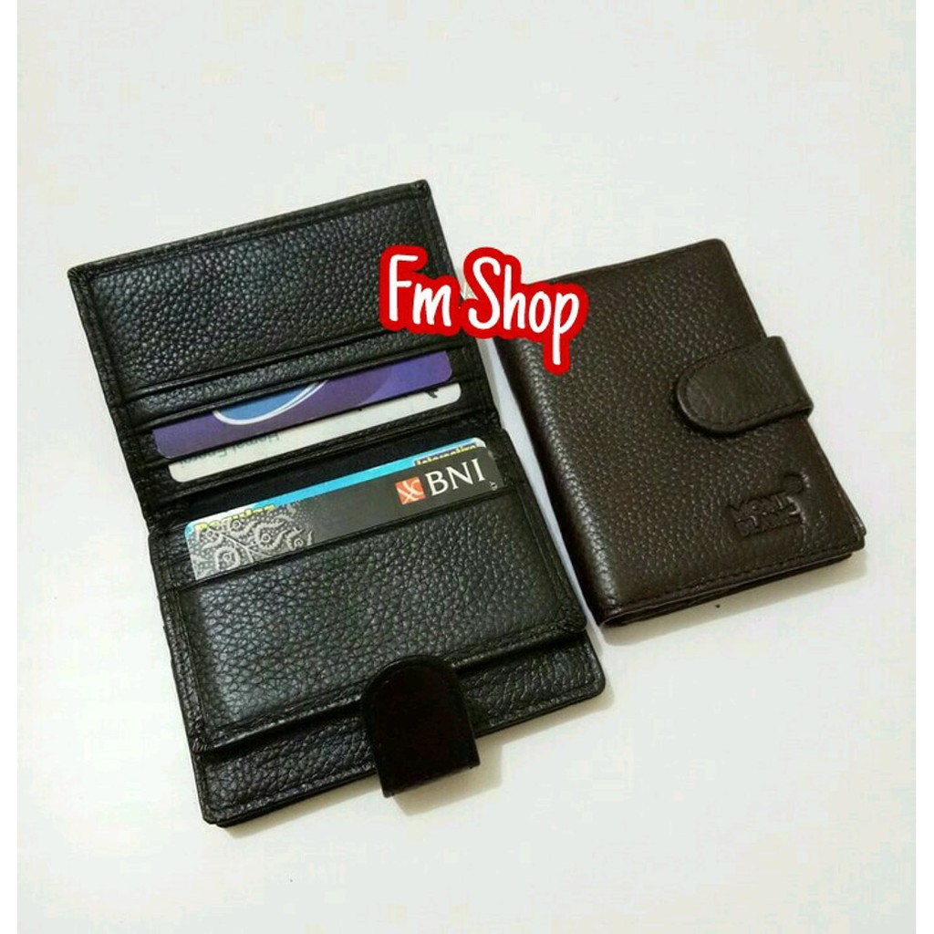 EXCLUSIVE  Dompet Kartu Card Holder Montblanc n Crocodille  BEST