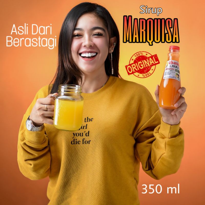 

Sirup Markisa Asli Khas Medan Original 350 ml terbuat dari buah pilihan asli dari Berastagi