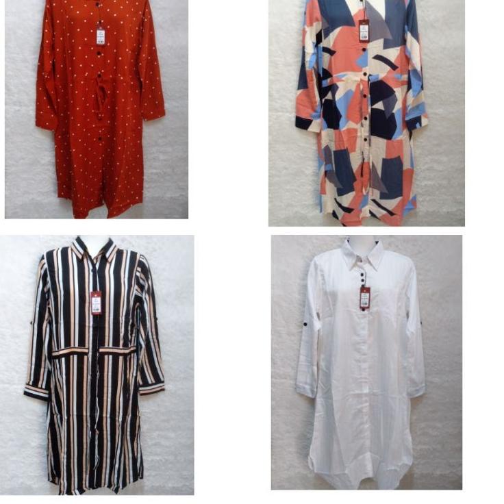 {PH.19My22ᴸ} Three Coins Long tunik 3C muslim