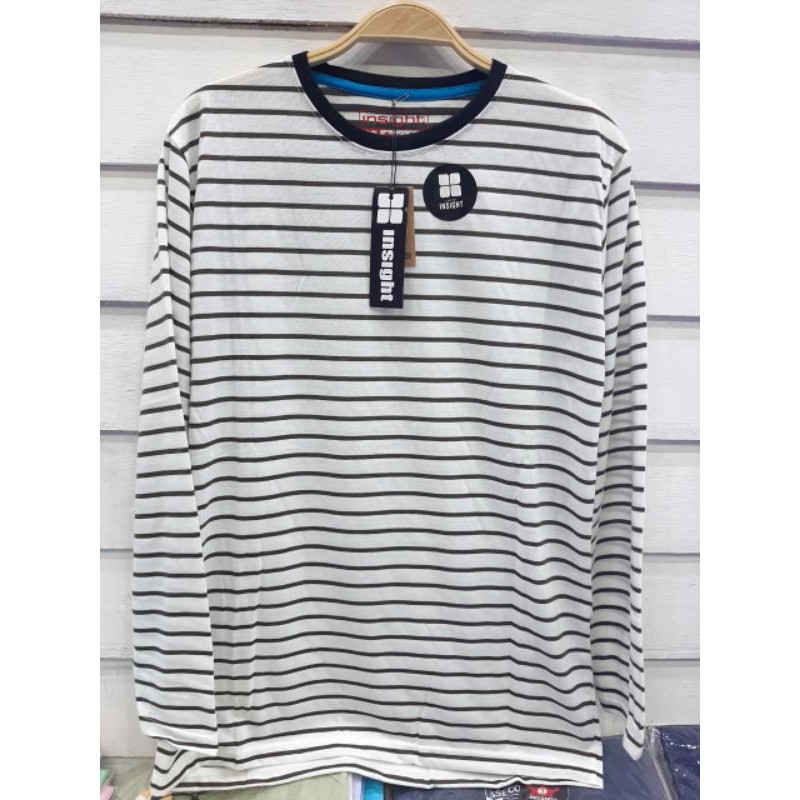 Kaos Salur Belang Lengan Panjang Size XL DEWASA BERKWALITAS