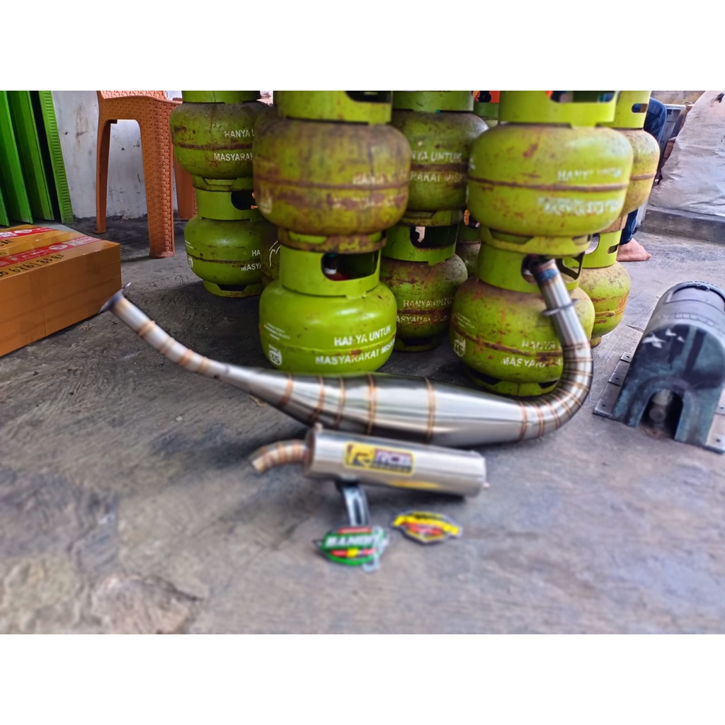 KNALPOT RACING NINJAR NINJARR NINJASS STAINLEST