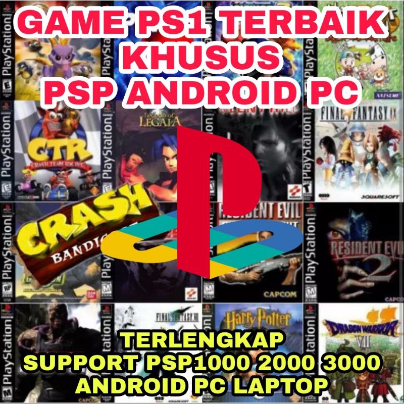 Game ps1 psx for psp android pc laptop