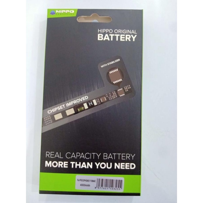 Baterai Batere Battery HIPPO Xiaomi POCOPHONE F1 BM4E BM 4E BM-4E