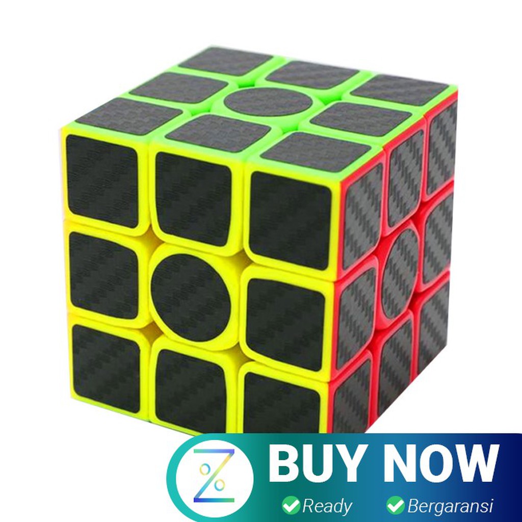 ZCUBE Rubik Magic Cube 3 x 3 x 3 - GB6675 - Mix Color