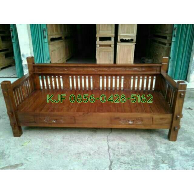 Bale bale minimalis jati kursi jati minimalis KJF