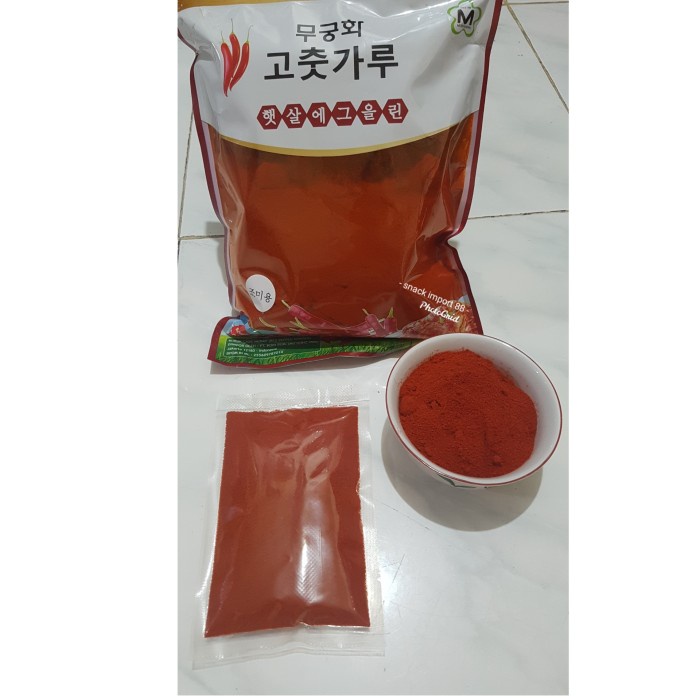 

Siap Kirim Mugunghwa Gochugaru Red Pepper Powder Cabe Bubuk Korea 100Gr