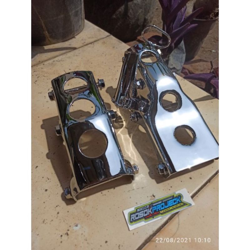 SET BAUT SUDAH CHROME PANGKON MESIN TIREV PANGKON MESIN MEGAPRO