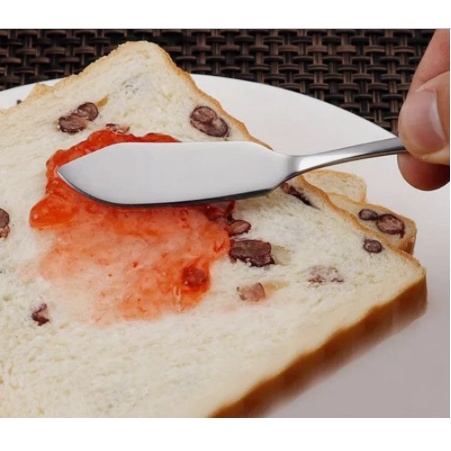 Sendok selai mentega roti tawar