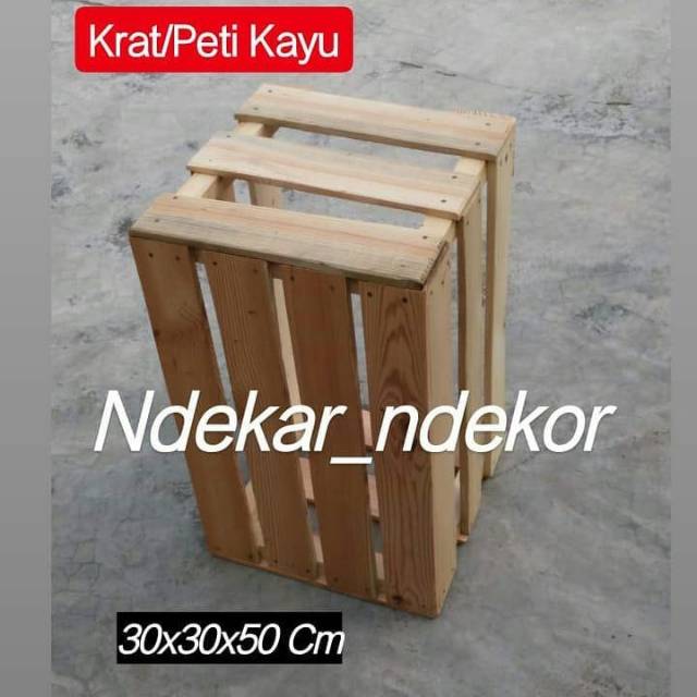 Krat kayu dekorasi || alat dekorasi || peti kayu dekorasi