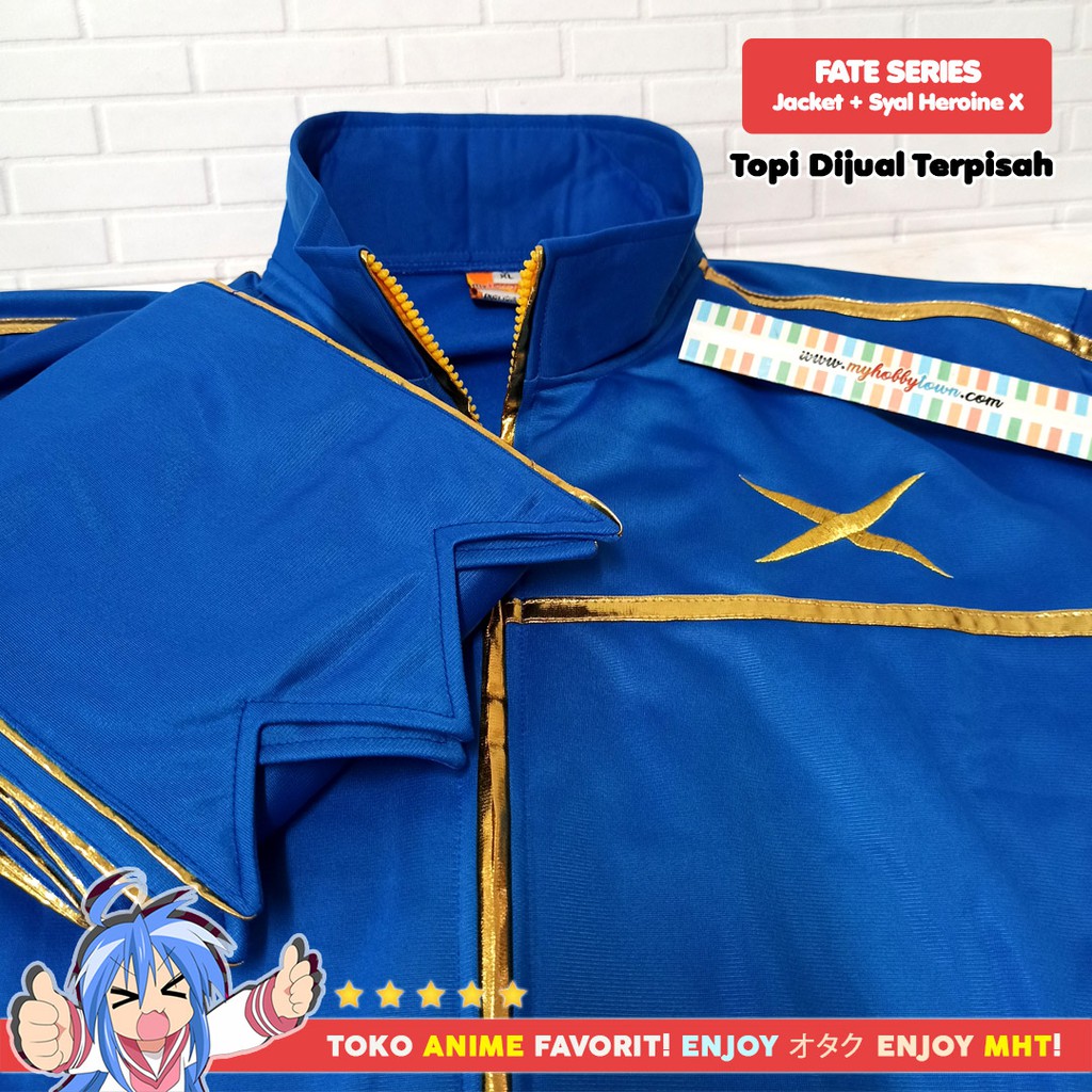 Jaket Anime Cosplay FATE - Mysterious Heroine X + Syal - HQ Bordir myhobbytown