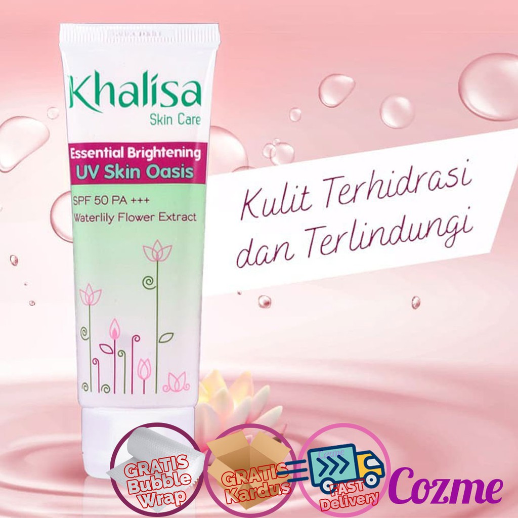 KHALISA UV Skin Oasis Sunscreen SPF 50 PA+++ 40gr
