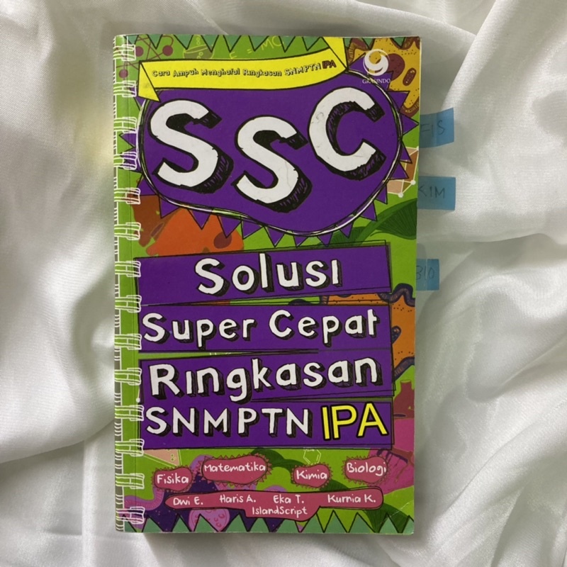 

[Preloved] Solusi Super Cepat Ringkasan (SSC) IPA
