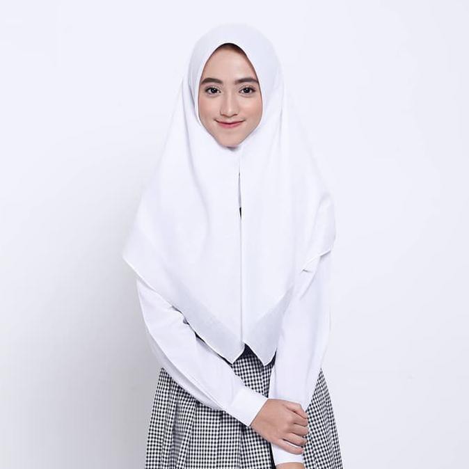 jilbab anak termurah Bergo Jilbab Kerudung Hijab Instan Putih Anak Sekolah SD Zoya ready stock
