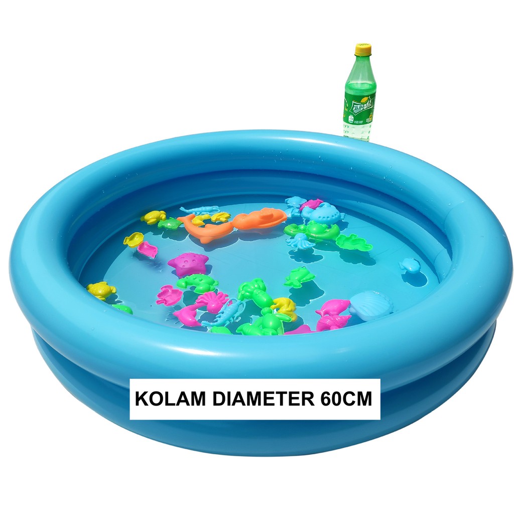 TERMURAH KOLAM RENANG ANAK MANDI BOLA PASIR MAGIC DIAMETER 60CM