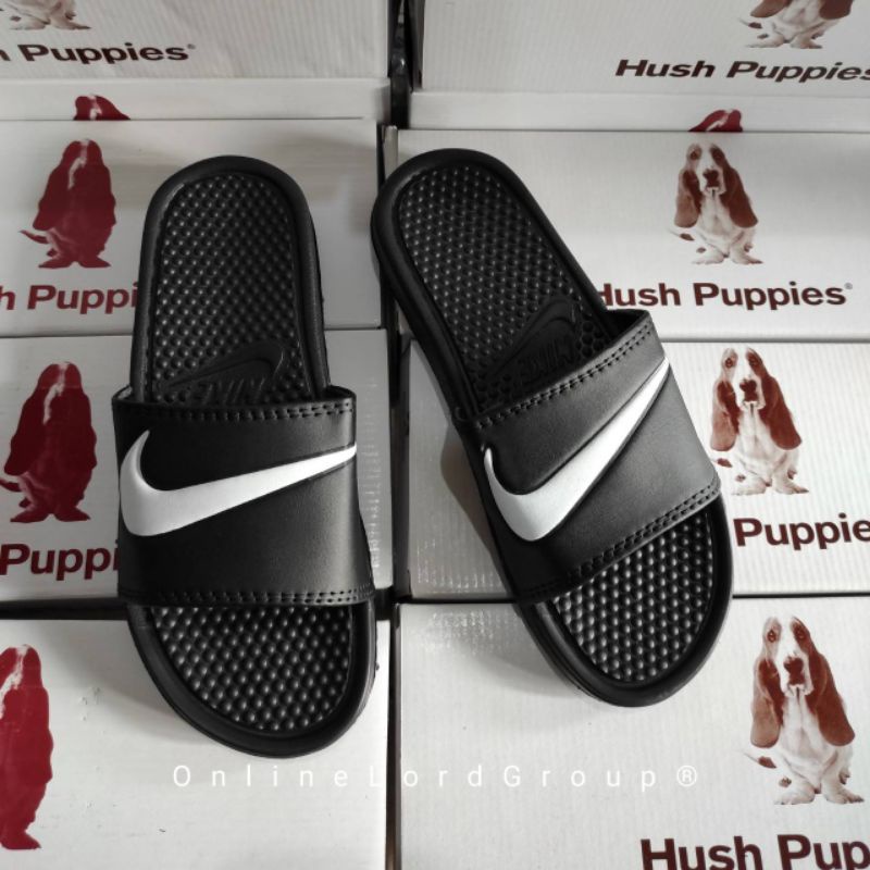 Sendal pria murah nike flif-flop benassi, sandal nike benassi Swoosh slides