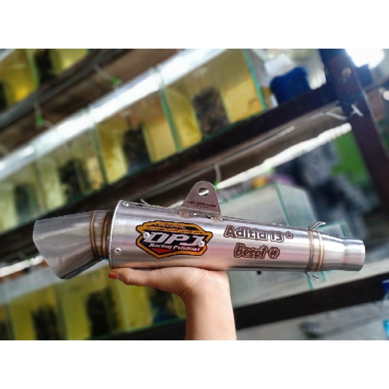 slincer silincer knalpot jigsaw krucut segi enam dpj bukan bss fanterra diameter 38mm bukan diameter