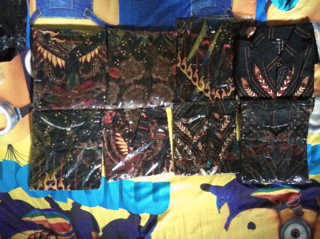 Batik Couple Keluarga Sania Ruffle Ori Ndoro Jowi Kupu Kuning