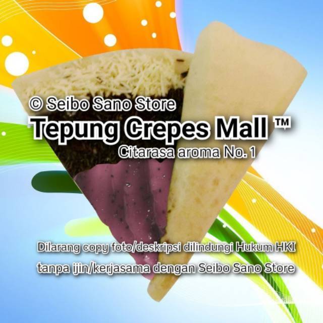 

Tepung Crepes Mall 1,5 Kilogram Premium