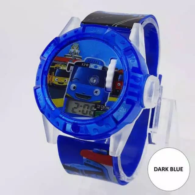 jam tangan karater led musik farian tayo