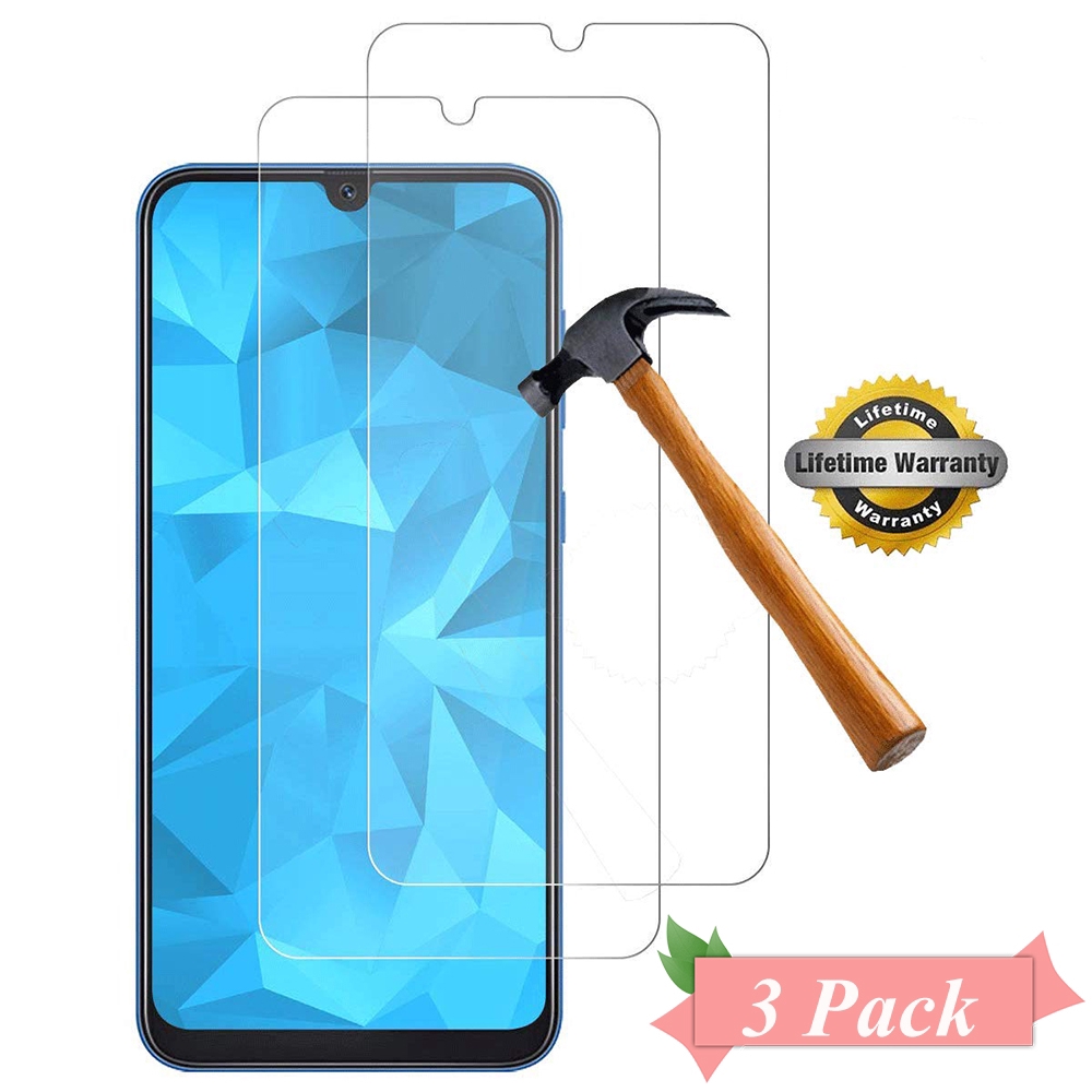 3 Pack Tempered Glass Pelindung Layar for Samsung Galaxy M10 M20 m30 A10 A20 a30 a40 A50 A60 A70 a80 a90