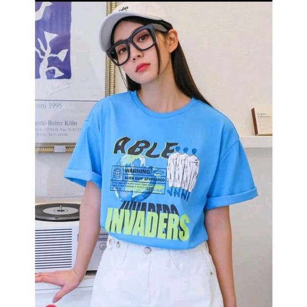 ABBLE T - SHIRT KORAN Crbn_Cloth | KAOS KOREAN OVERSIZE MURAH