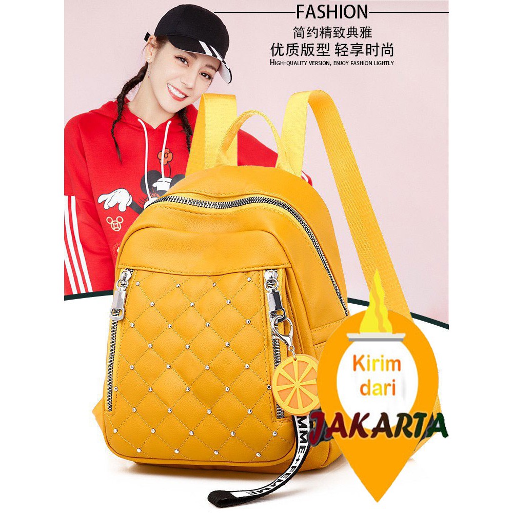 ( 2PC 1KG ) GTBI998049 NEW ARRIVAL  TAS IMPORT  RANSEL TERBARU 2022+ASESORIS