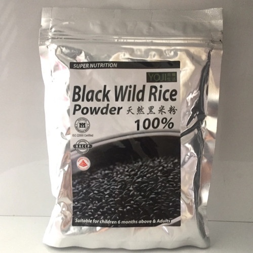 

yoji organic balck wild rice powder 300g