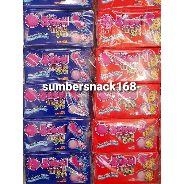 

Babol Fili Folly permen kapas yg bisa berubah jadi permen karet ( 1box isi 6 pch )