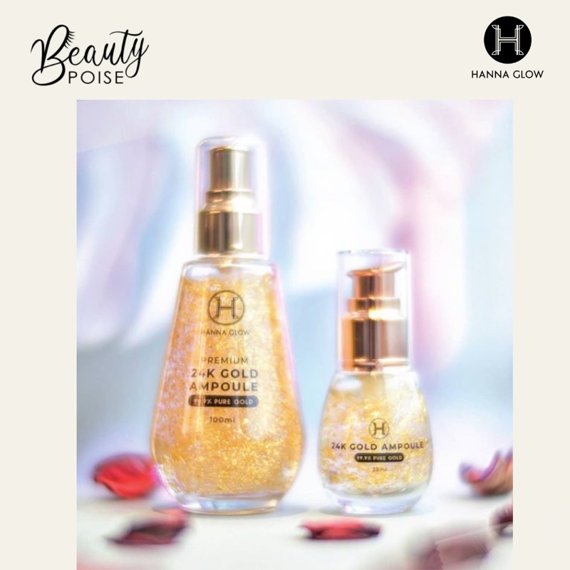 Hanna Glow Premium 24K Gold Ampoule Serum 25ML/100ML