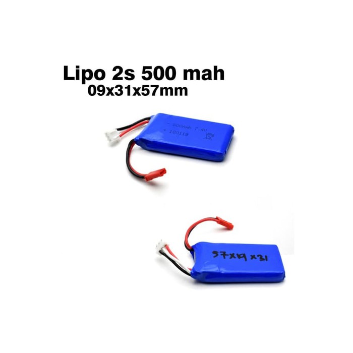 BBR Lipo Battery 2s 7.4v 500mah 25C