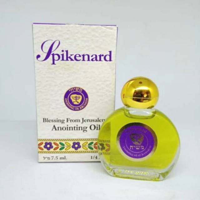 Minyak Urapan SPIKENARD / NARWASTU Anointing Oil 7.5ml by Ein Gedi Israel