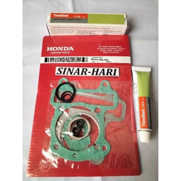 TOP SET GASKET KIT KZL HONDA BEAT FI, SCOOPY FI,SPACY OLD LAMA NEW(BARU)