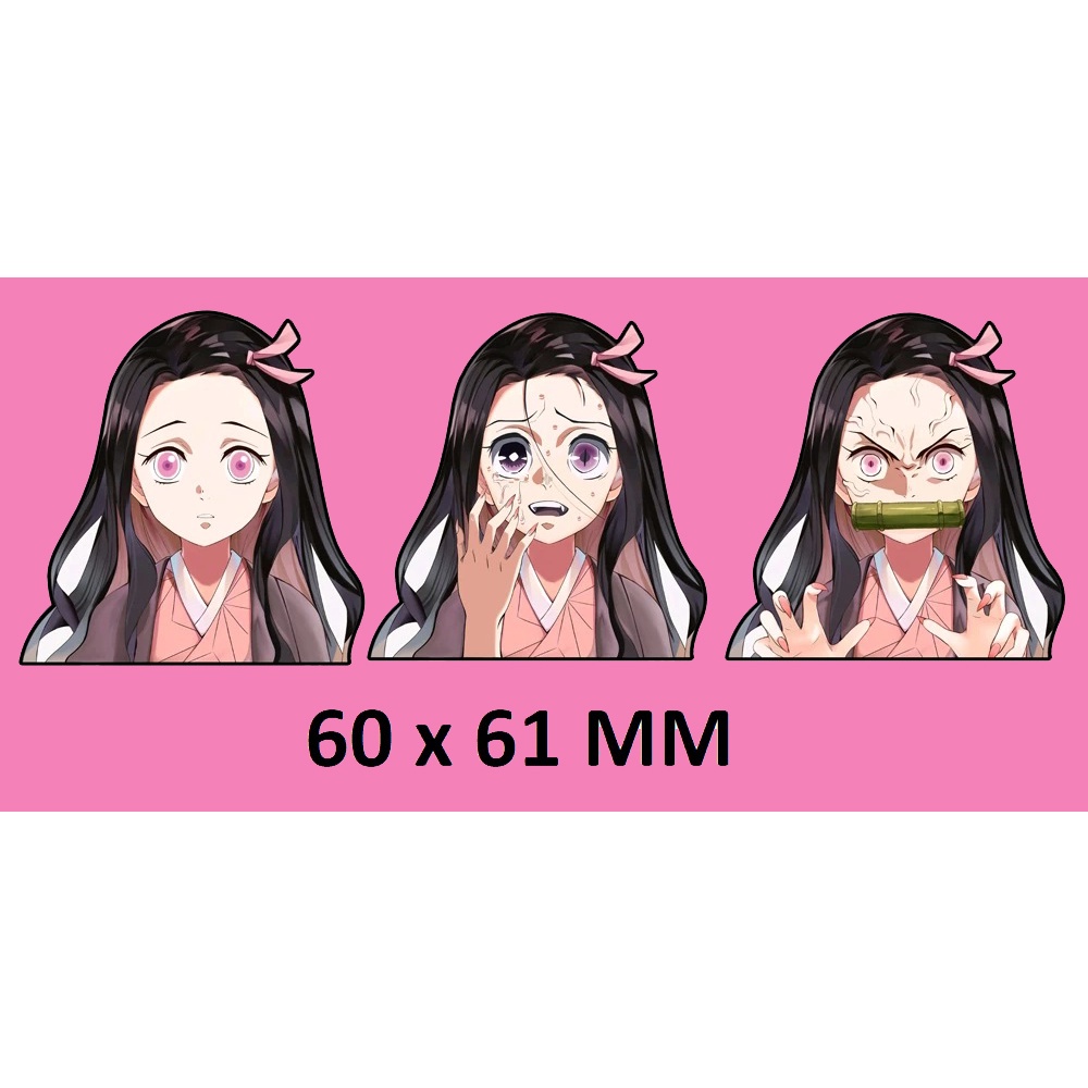 

Kimetsu no Yaiba Nezuko Kamado 3D Motion Stiker Anime Sticker Bergerak